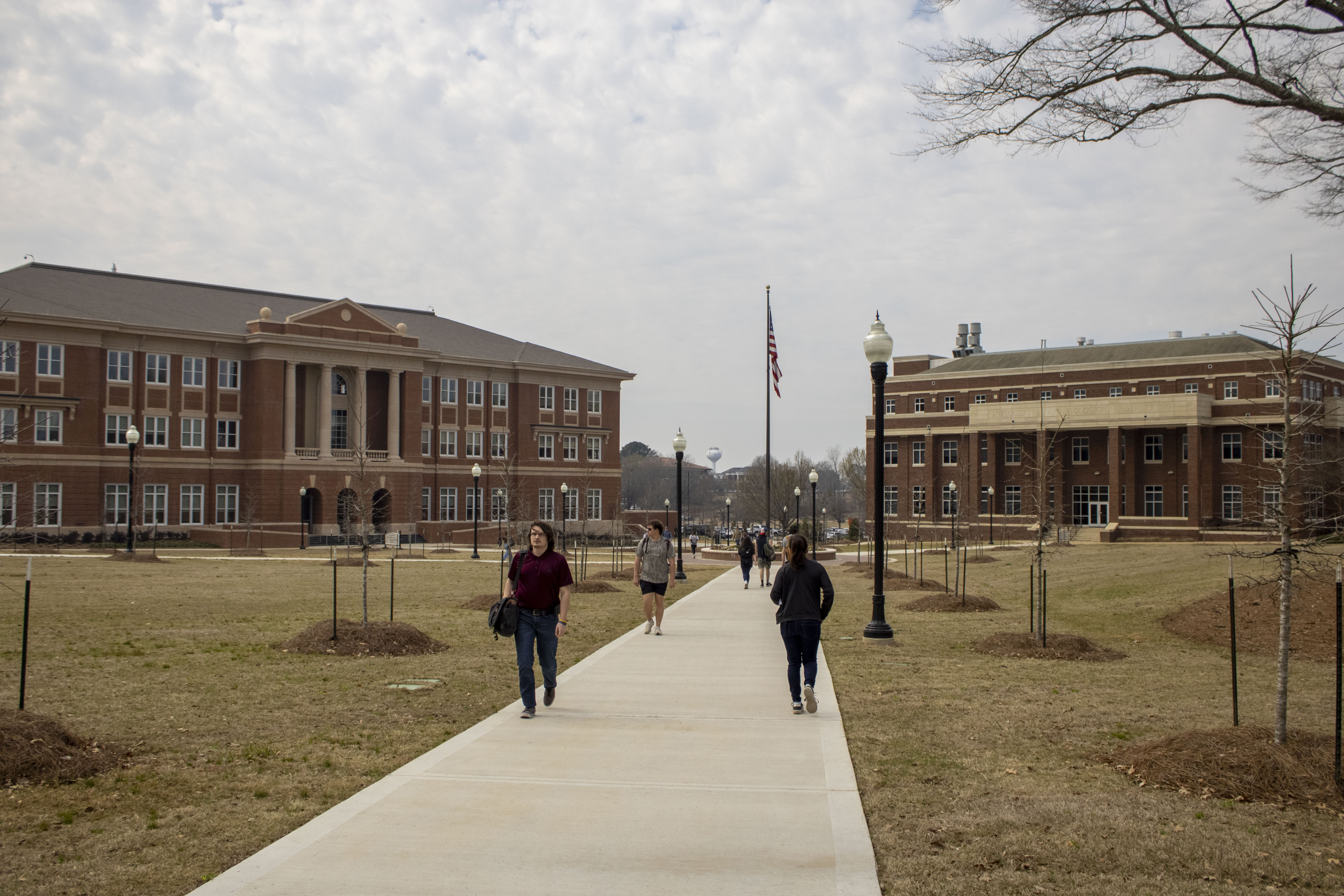 Students Walking