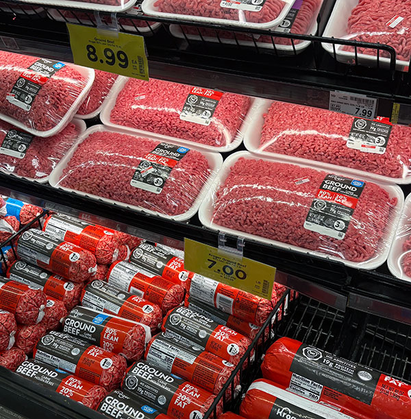 Starkville Kroger Beef Section